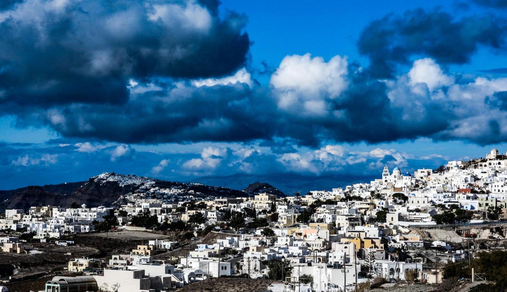 Ena Suites Santorini 피르고스 외부 사진